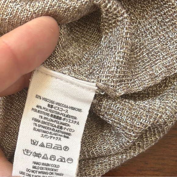 FREE PEOPLE  Elegant Women's Tan Sweater - Picture 9 of 9